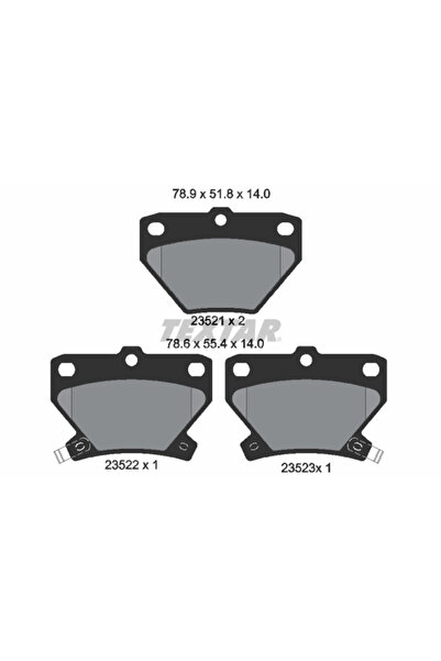 Krieger Set Placute Frana Frana Disc Pontiac Vibe Toyota Ascent/Celica Cupe/C...