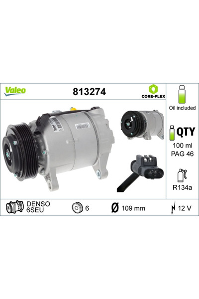 VALEO Compresor Climatizare Bmw 1/2/5 Mini Mini
