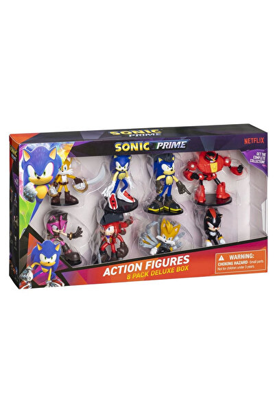 TOYFEST Sonic Prime 8-Piece Deluxe Action Figure Set Series 2
