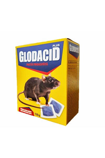 Glodacid Momeală/otravă pentru șoareci și șobolani, sub formă de pastă proaspătă, raticid, Glodacid, 150 g
