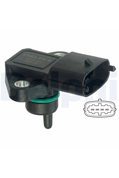 DELPHİ Сензор за налягане на турбото Hyundai Genesis Coupe/H-1 / Starex