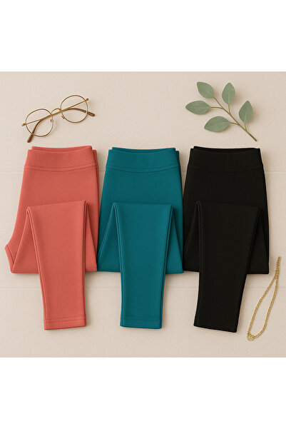 Verda Baby Basic Likralı Tayt – Petrol Mavisi