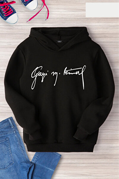 CACTUS COLLECTION Hanorac cu glugă pentru copii, din bumbac cu 3 fire, GAZİ M...