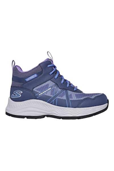 SKECHERS Pantofi sport Adventureblitz-Fu High-Top, Albastru lavandă, Gri cărbune, 36 EU