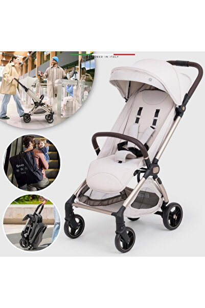 Elele Pilota Premium Kabin Tipi Bebek Arabası Bej