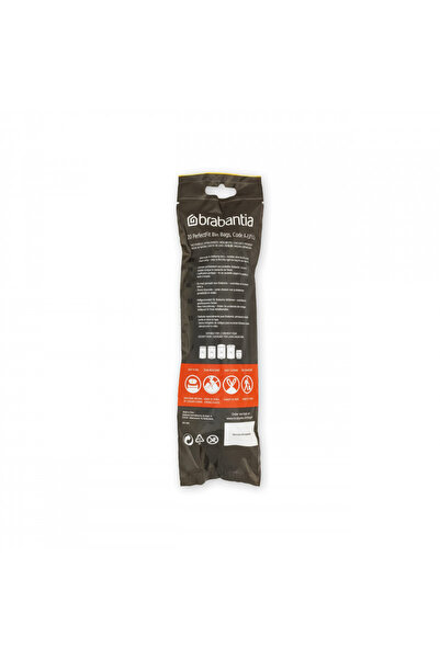 Brabantia PerfectFit Sort&Go/Touch 647033 bin liners, Size A, 3-5 l, 20 pieces, White