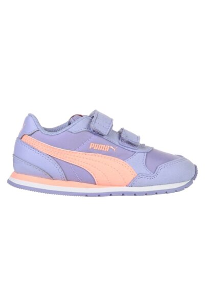 Puma St Runner 365295-11 Sports Shoes, Kids, Purple, 20 EU