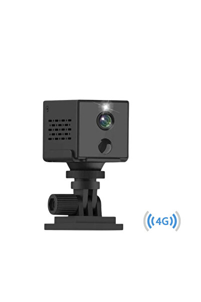 Taggo Cameră de supraveghere mini 4G 4K, reîncărcabilă, detectarea formei umane