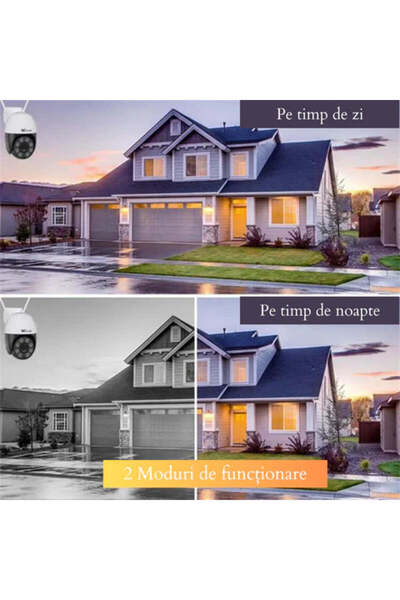 Taggo Sistem profesional de supraveghere video cu 4 canale, detectare umană și acces de la distanță