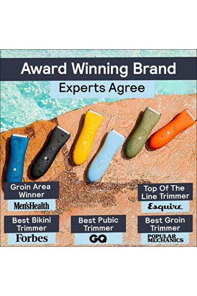 Meridian The Trimmer : Electric Below-The-Belt Trimmer Built for Men | Effortlessly Trim Pesky Hair