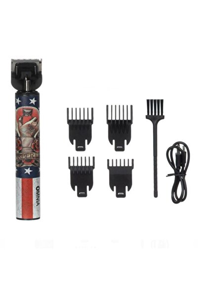 Omnia Aparat de Ras Reincarcabil cu USB & 4 Capete Barbierit Si Tuns Cu Performante Ridicate