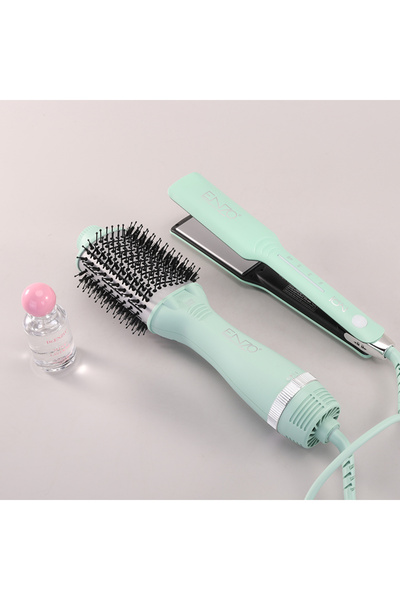 Enzo Professional ENZO EN-511 New Electric Straightener Curler One Step Hot Air Hair Blow Dryer Brush