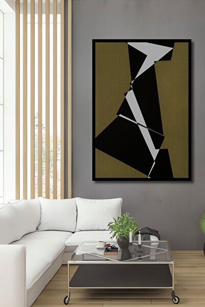 Teona Ahşap Tablou decorativ din lemn dreptunghiular, artă abstractă, aspect ...