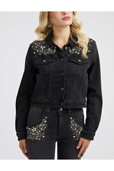 Guess Guess Denim Jacket, black