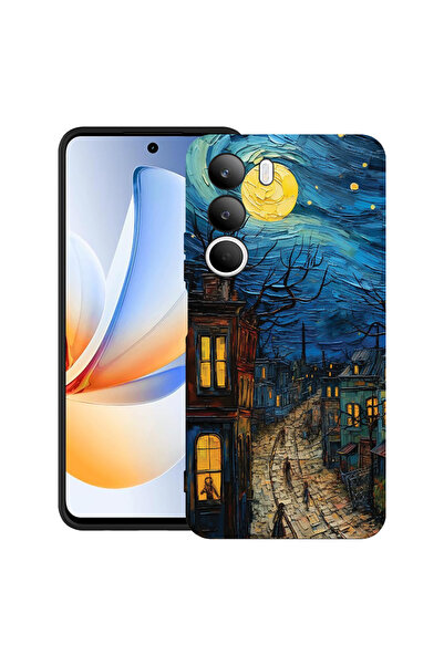 bestcase Carcasă ultrasubțire TPU pentru Realme C71, Van Gogh City Life, 2071...