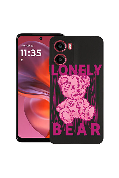 bestcase Carcasă ultra subțire TPU pentru Motorola Moto G06, Ursuleț de pluș ...