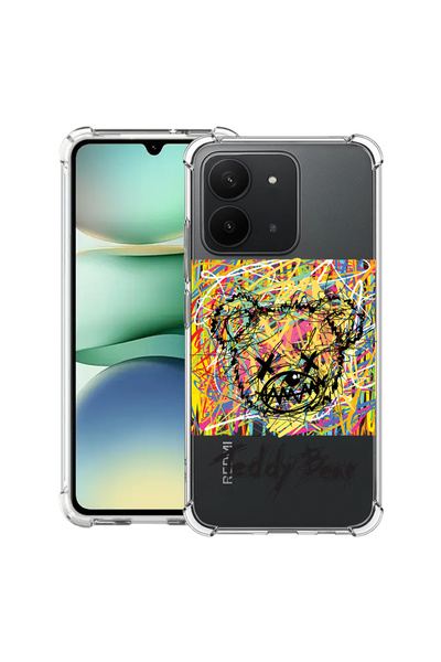 bestcase Carcasă antișoc pentru Xiaomi Redmi 15C 4G (171 mm), model abstract ...