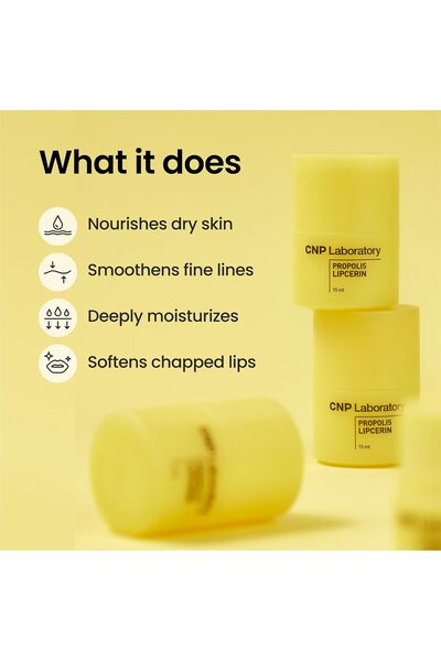 CNP Laboratory Honey Extract Lip Balm and Overnight Moisturizing Mask, 15ml