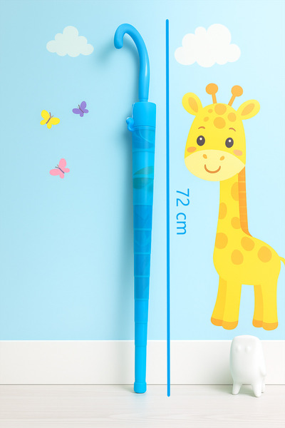 Silmarillion 71 CM!Çocuklara Yağmuru Sevdiren Katlanır Bardak Kılıflı Düdüklü Çocuk Şemsiyesi Yağmur Kış Sonbahar