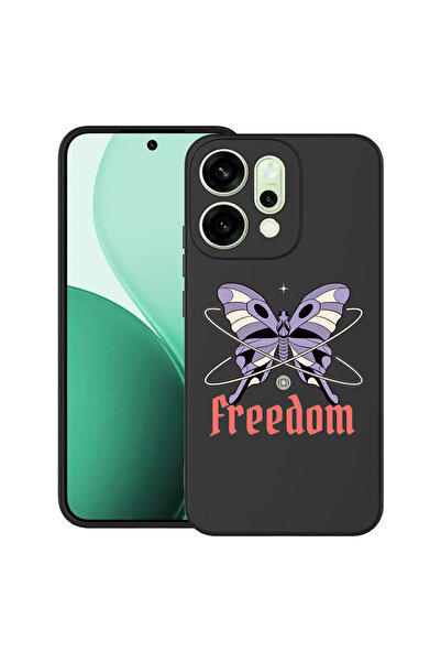 bestcase Carcasă ultra subțire TPU pentru Oppo Reno14 5G, Freedom - Butterfly...