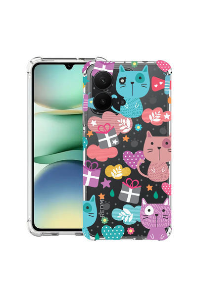 bestcase Carcasă antișoc pentru Xiaomi Redmi 15C 4G (171 mm), Lovely Cat, 207...