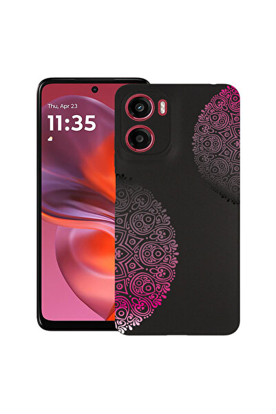 bestcase Carcasă ultra subțire TPU pentru Motorola Moto G06, dantelă, 2082906...