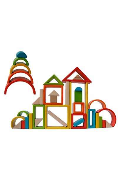 OEM Montessori Game for Children, 33 Wooden Pieces, Educational, with Geometric Shapes, Developing