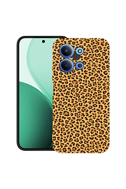 bestcase TPU ултра тънък калъф за Xiaomi Redmi 15C 4G (171 мм), леопардов мод...