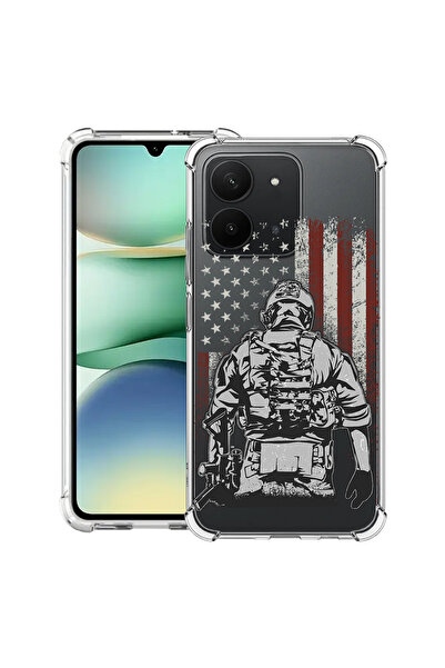 bestcase Carcasă antișoc pentru Xiaomi Redmi 15C 4G (171 mm), American Soldie...