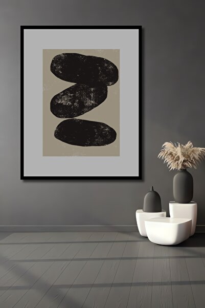 Teona Ahşap Tablou decorativ din lemn dreptunghiular cu aspect de cadru cu st...