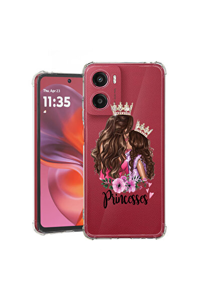 bestcase Carcasă antișoc pentru Motorola Moto G06, Prințese Mamă, 2078499 AS 552