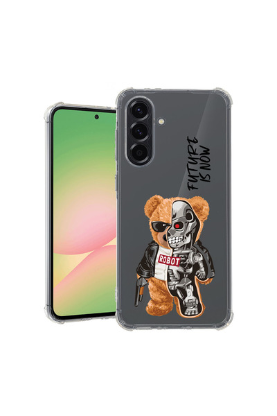 bestcase Carcasă antișoc pentru Samsung Galaxy A17 5G, jumătate robot, jumăta...
