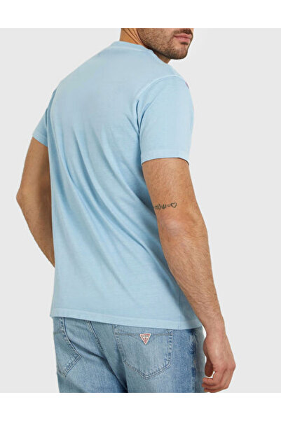 Guess Tricou Guess, albastru