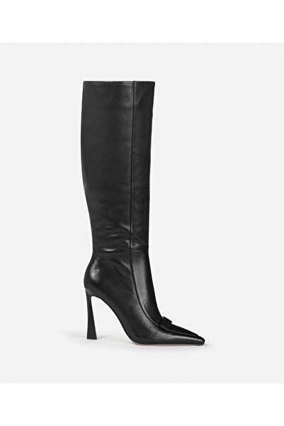 İpekyol %100 deri topuklu çizme