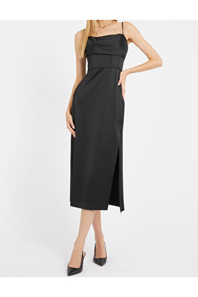 Guess Guess midi dress, black
