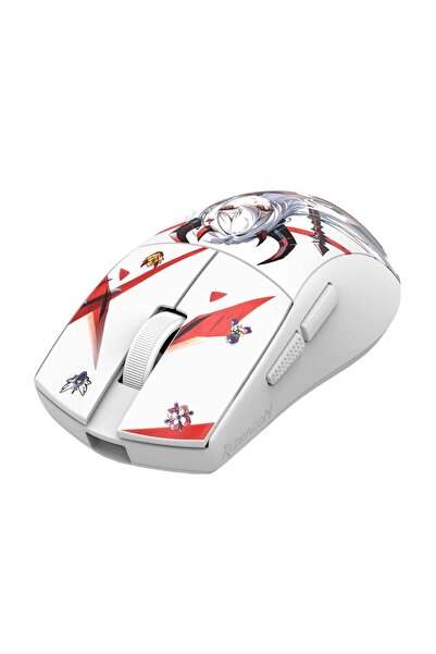 REDRAGON Mouse de gaming wireless bluetooth cu fir K1ng Pro 1K alb Anime