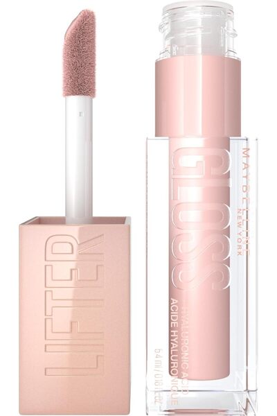 Maybelline New York Maybelline Lifter Gloss with Hyaluronic Acid, Ice, 5.1g