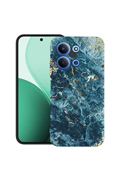 bestcase Carcasă ultra subțire TPU pentru Xiaomi Redmi 15C 4G (171 mm), marmu...