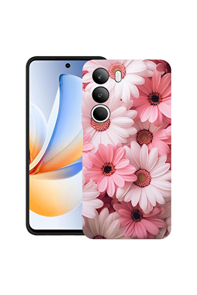 bestcase Carcasă ultrasubțire TPU pentru Realme C71, margaretă roz, 2071154 B...