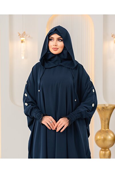 MÜHTEŞEM TEKSTİL yeni sezon kadın tesettürlü çarşaf 3 lü parçalıdır