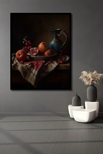 Teona Ahşap Tablou decorativ din lemn dreptunghiular, cu aspect de rama, eleg...