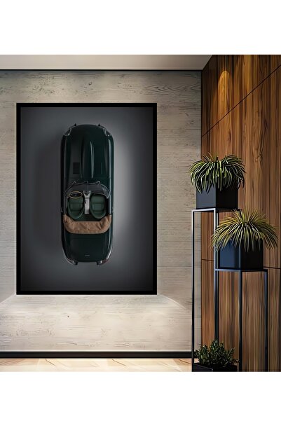 Teona Ahşap Tablă decorativă din lemn dreptunghiulară cu aspect de cadru de m...