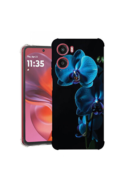 bestcase Carcasă antișoc pentru Motorola Moto G06, Albastră Orhidee, 2078499 AS 1403