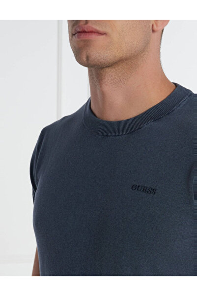 Guess Tricou Guess, bleumarin