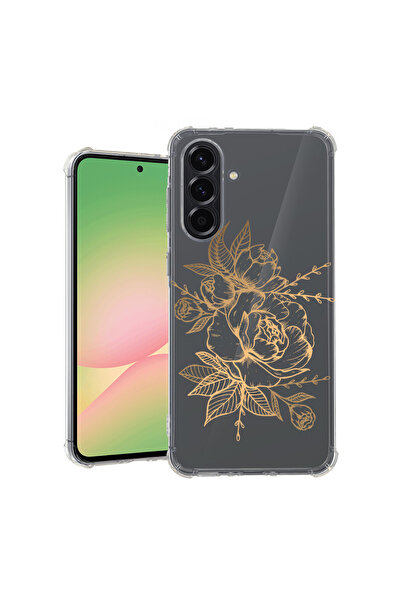 bestcase Θήκη προστασίας από κραδασμούς για Samsung Galaxy A17 5G, Golden Ros...