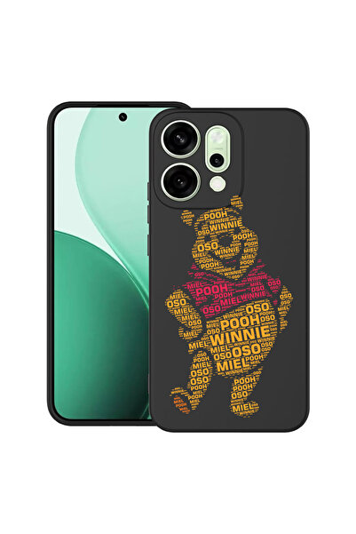 bestcase Carcasă ultra subțire TPU pentru Oppo Reno14 5G, Calligraphy Pooh, 2...