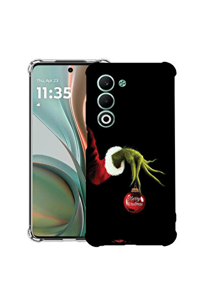 bestcase Carcasă antișoc pentru Xiaomi Redmi 15 (171 mm), Grinch de Crăciun, ...