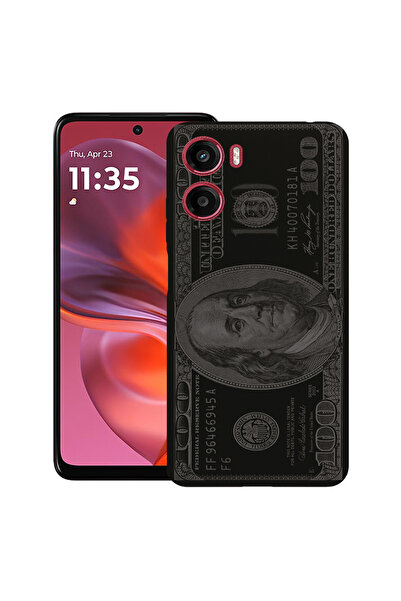 bestcase Carcasă ultra subțire TPU pentru Motorola Moto G06, MR. Franklin 100 dolari, 2082906 B 1454