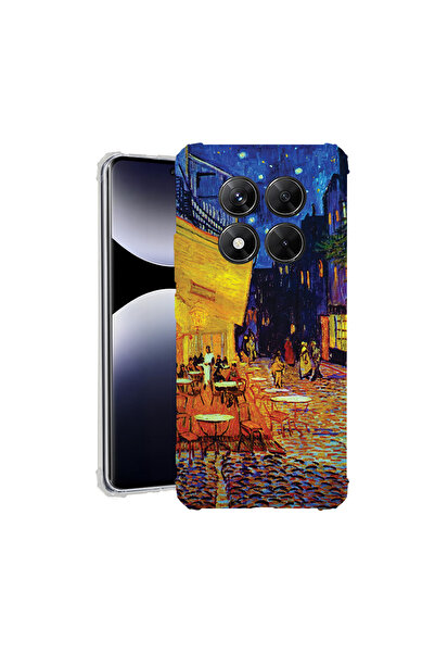 bestcase Husă antișoc pentru Xiaomi Redmi Note 15 Pro 5G, Terasa Van Gogh Caf...