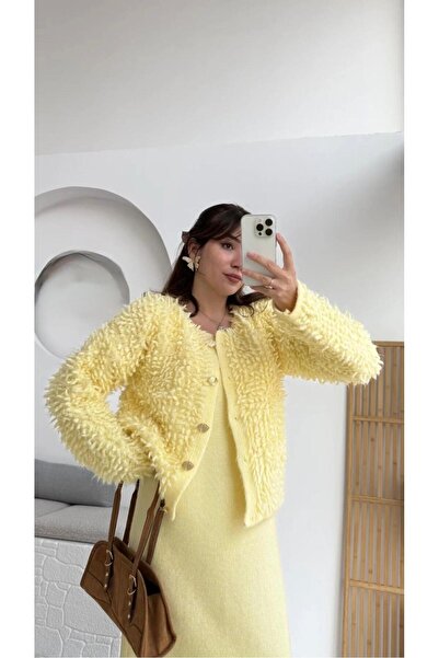 SBL COLLECTİON Saçaklı Hırka Elbise Takım